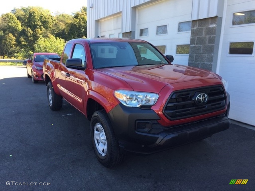 Barcelona Red Metallic Toyota Tacoma