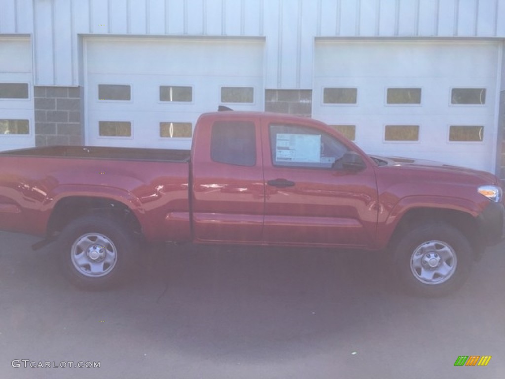 2019 Tacoma SR Access Cab 4x4 - Barcelona Red Metallic / Cement Gray photo #2