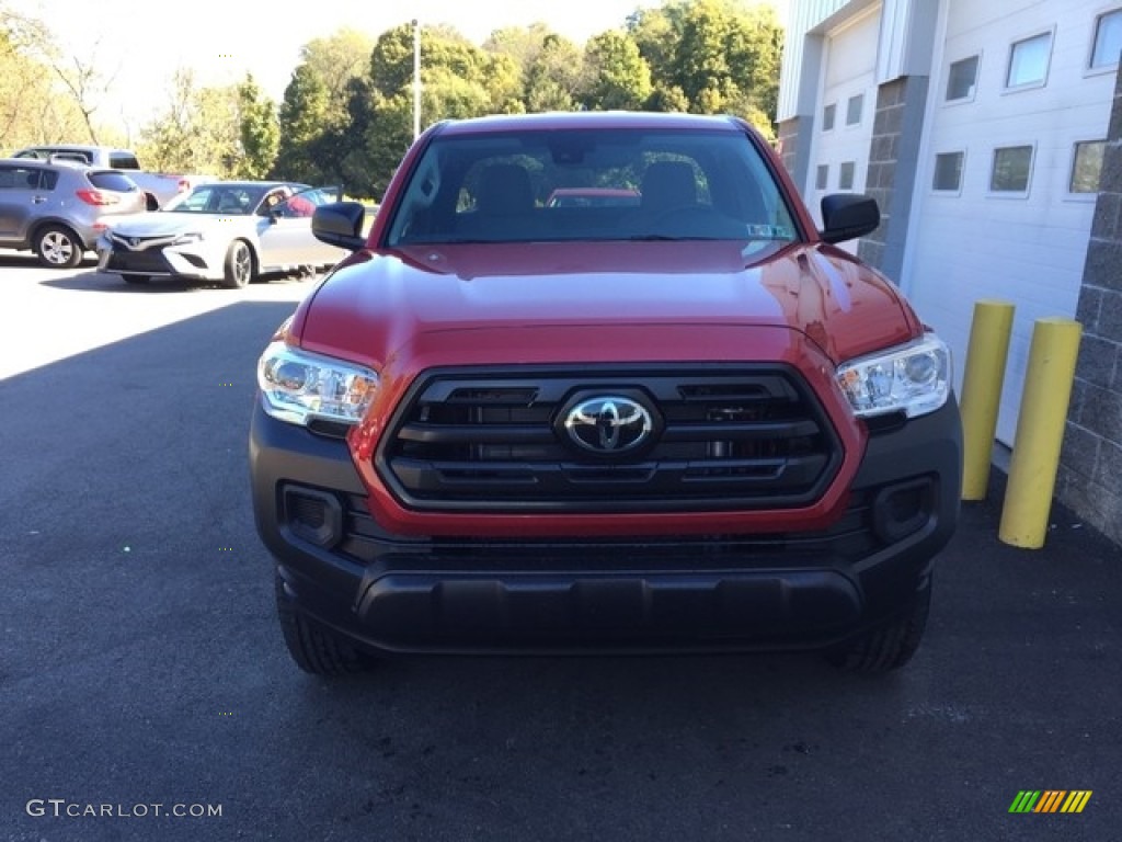 2019 Tacoma SR Access Cab 4x4 - Barcelona Red Metallic / Cement Gray photo #6