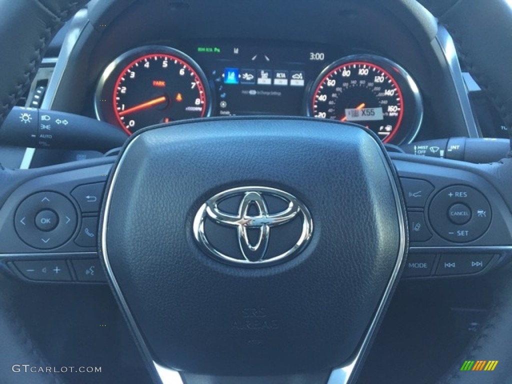 2019 Camry XSE - Celestial Silver Metallic / Black photo #12