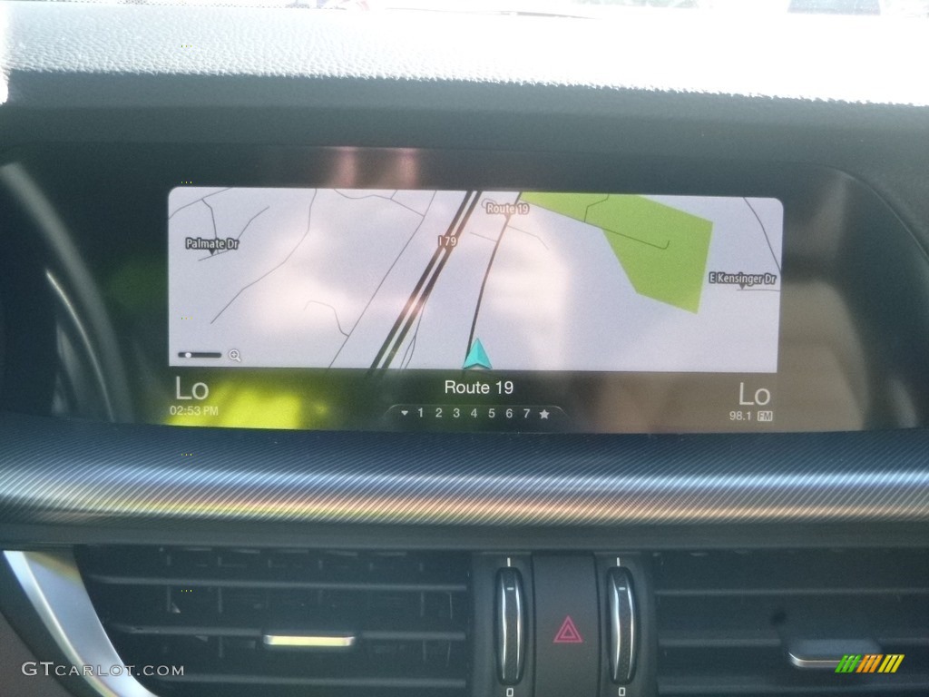 2019 Stelvio Ti Sport AWD - Verde Visconti (Green) Metallic / Chocolate photo #24