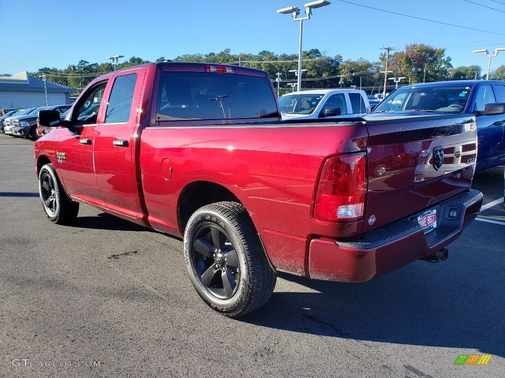 2019 1500 Classic Express Quad Cab 4x4 - Delmonico Red Pearl / Black photo #4