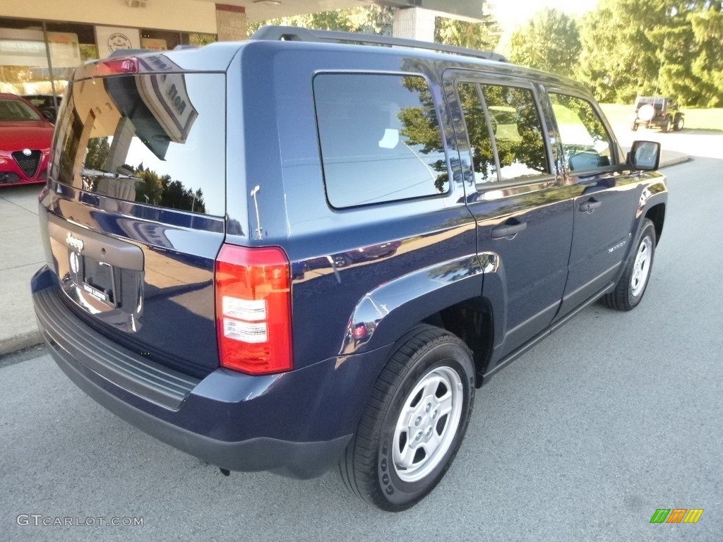 2017 Patriot Sport - True Blue Pearl / Dark Slate Gray photo #2