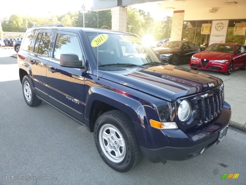 2017 Patriot Sport - True Blue Pearl / Dark Slate Gray photo #3