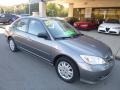 Shoreline Mist Metallic - Civic LX Sedan Photo No. 3