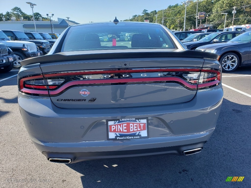 2019 Charger SXT AWD - Destroyer Gray / Black photo #5