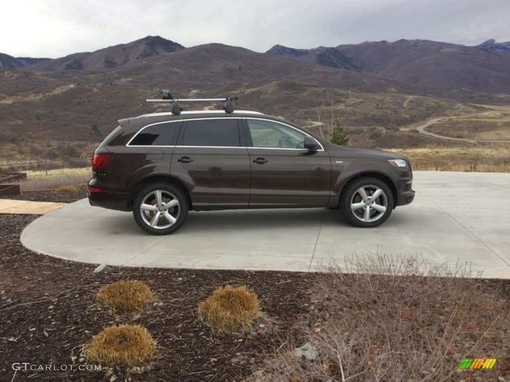 2014 Q7 3.0 TFSI quattro S Line Package - Teak Brown Metallic / Espresso photo #4