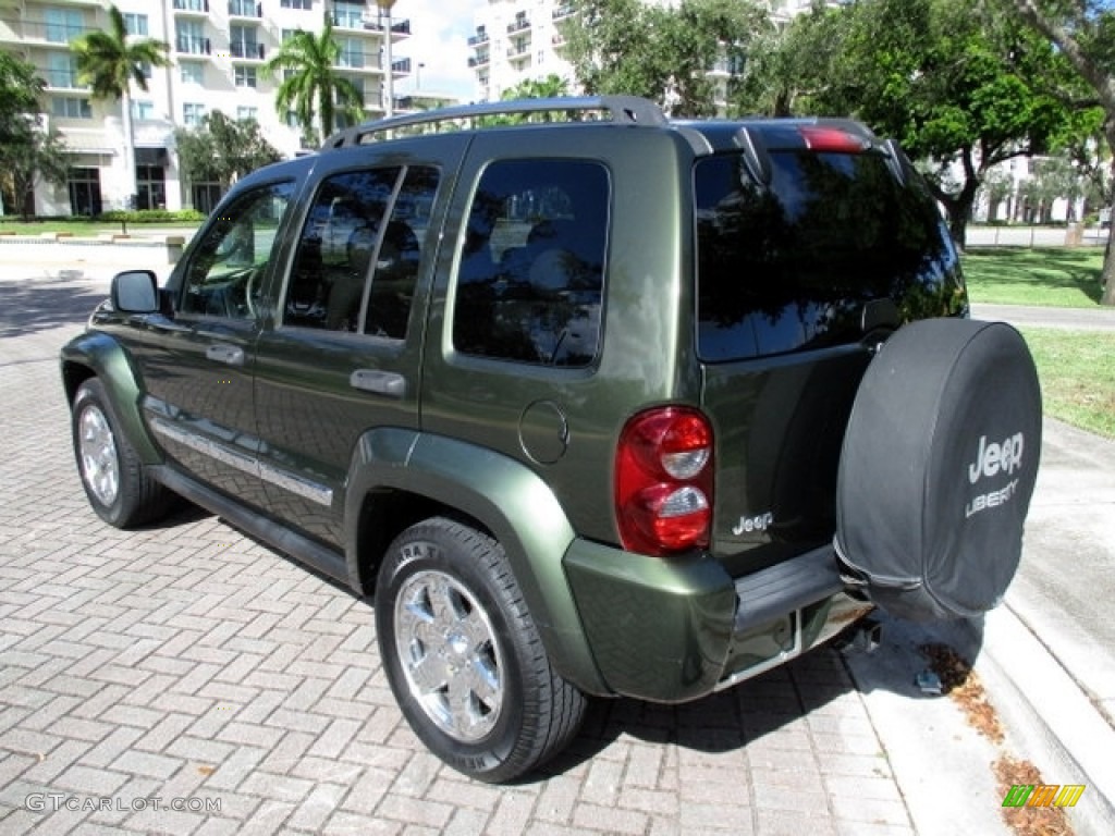 2006 Liberty Limited - Jeep Green Metallic / Dark Khaki/Light Graystone photo #5