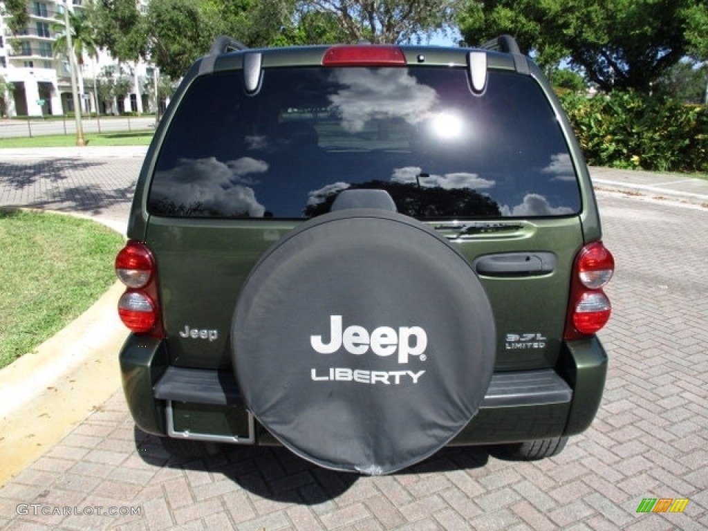 2006 Liberty Limited - Jeep Green Metallic / Dark Khaki/Light Graystone photo #7