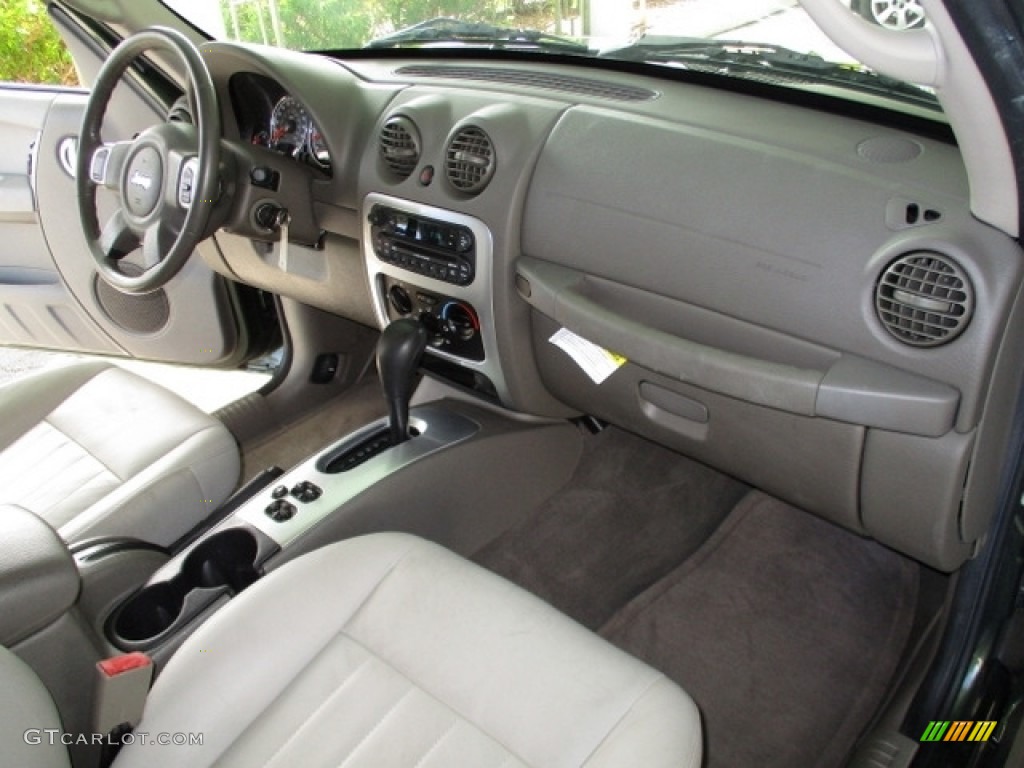 2006 Liberty Limited - Jeep Green Metallic / Dark Khaki/Light Graystone photo #8
