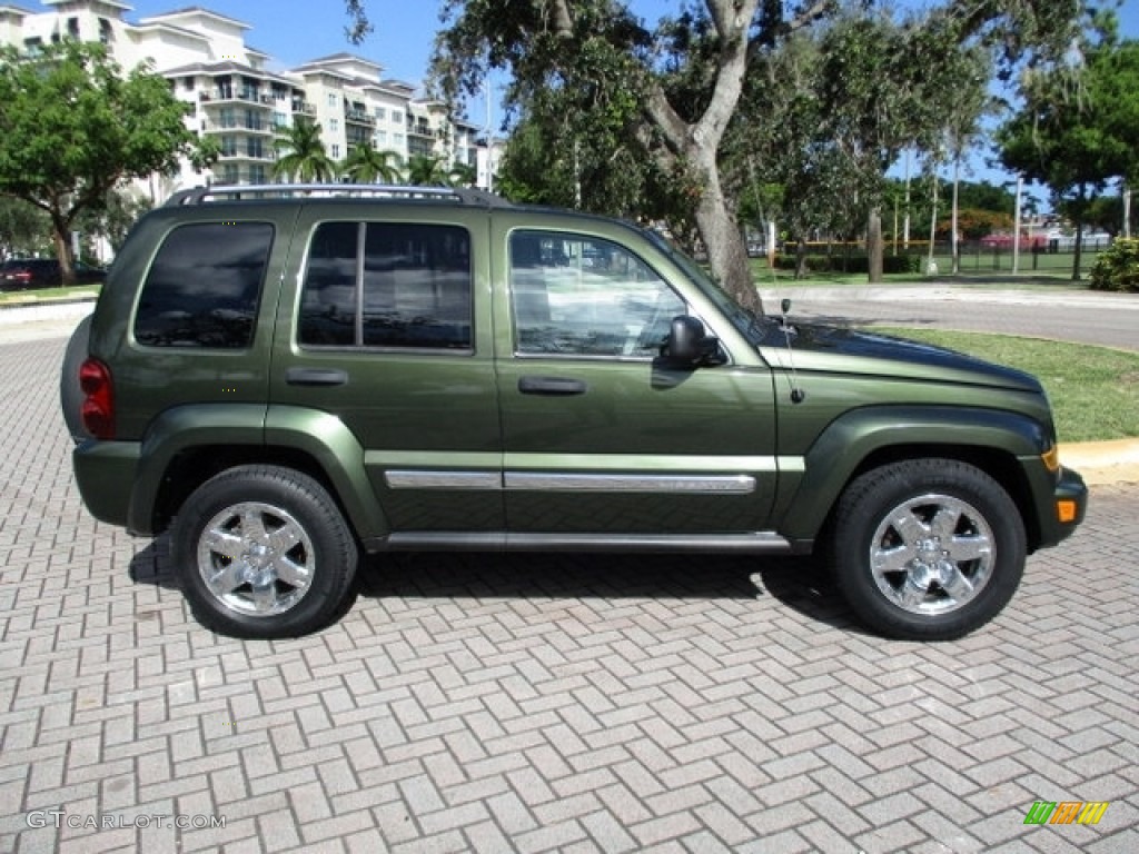 2006 Liberty Limited - Jeep Green Metallic / Dark Khaki/Light Graystone photo #11