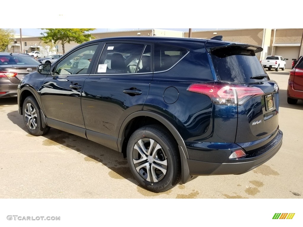 2018 RAV4 LE - Galactic Aqua Mica / Black photo #2