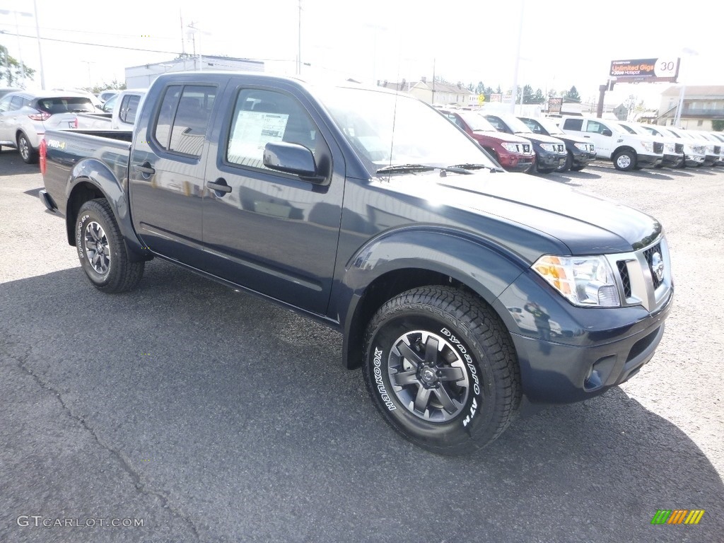 Arctic Blue Metallic 2019 Nissan Frontier Pro-4X Crew Cab 4x4 Exterior Photo #129996934