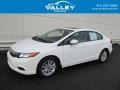 Taffeta White - Civic EX Sedan Photo No. 1