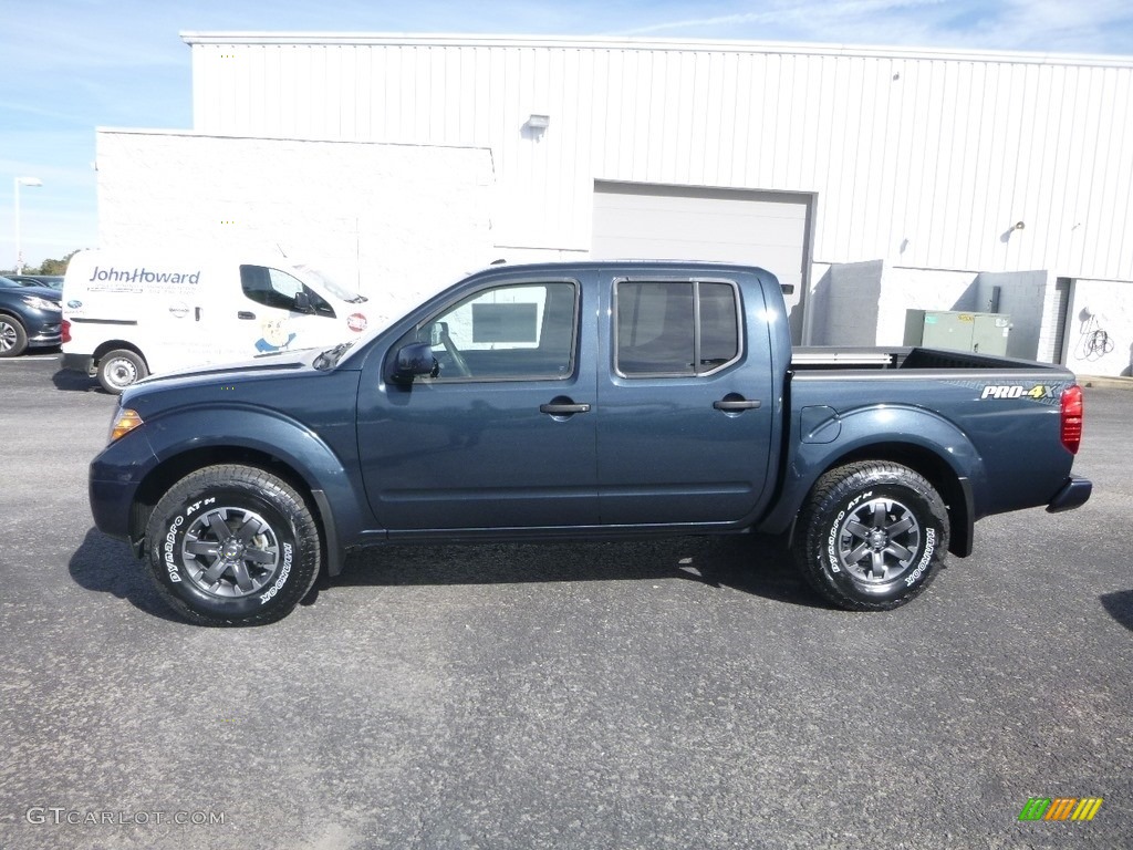 Arctic Blue Metallic 2019 Nissan Frontier Pro-4X Crew Cab 4x4 Exterior Photo #129997081