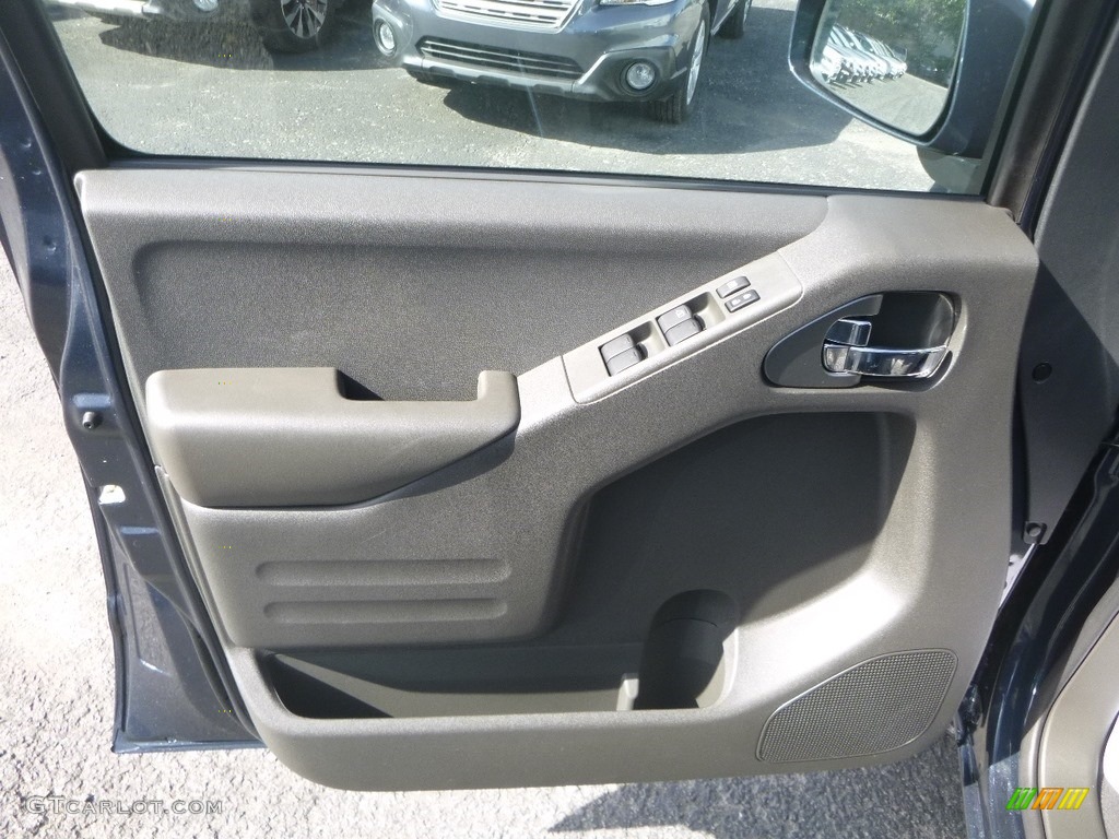 2019 Nissan Frontier Pro-4X Crew Cab 4x4 Graphite/Steel Door Panel Photo #129997274