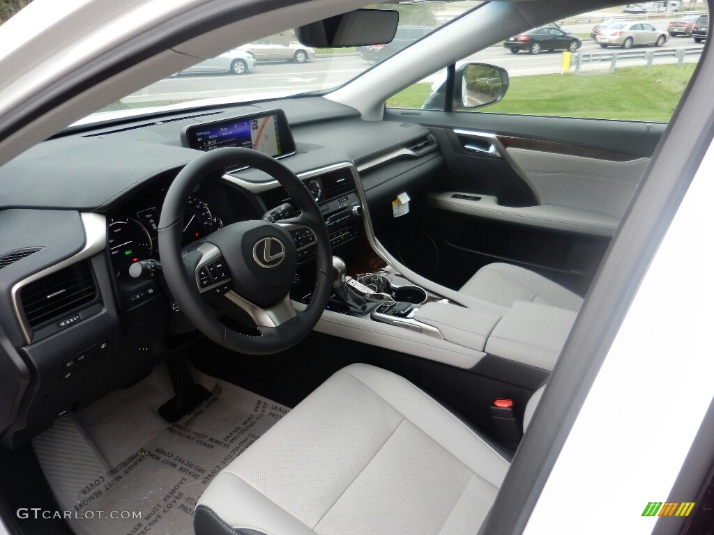 Stratus Gray Interior 2019 Lexus RX 450h AWD Photo #129997419
