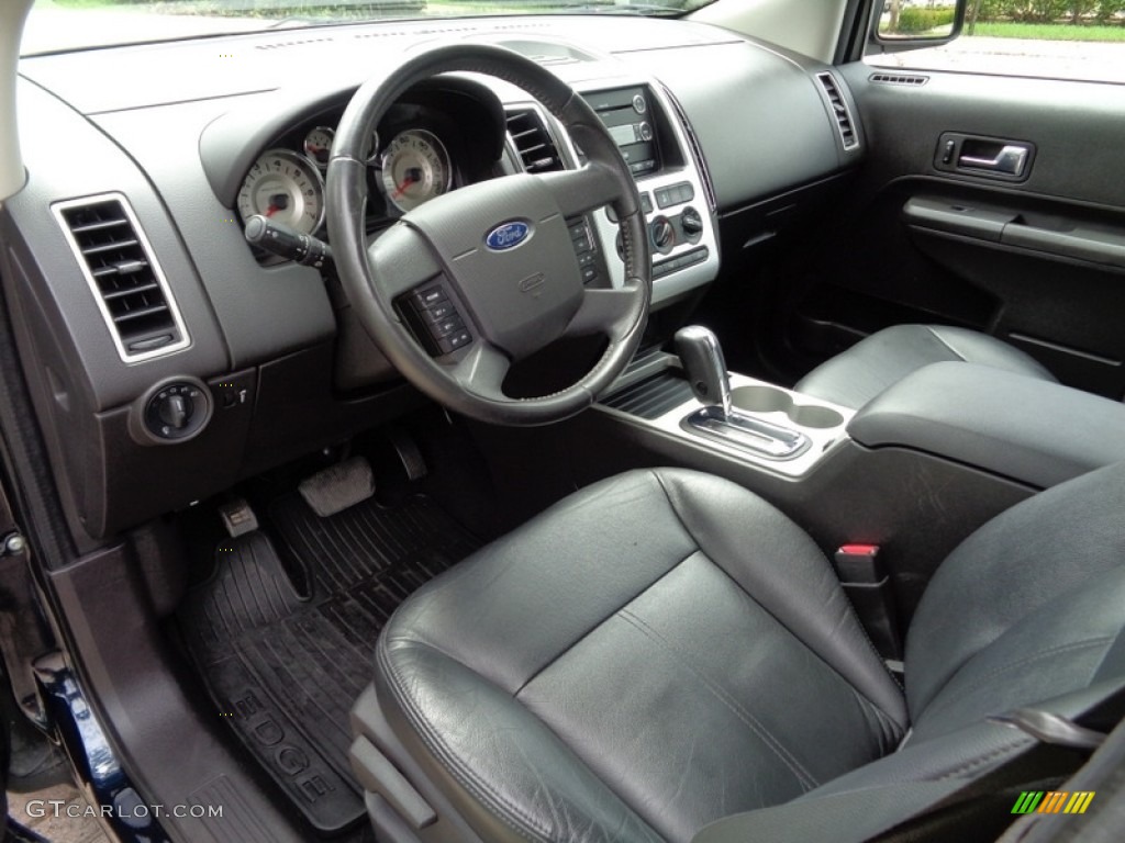 2008 Edge SEL AWD - Dark Ink Blue Metallic / Charcoal photo #42