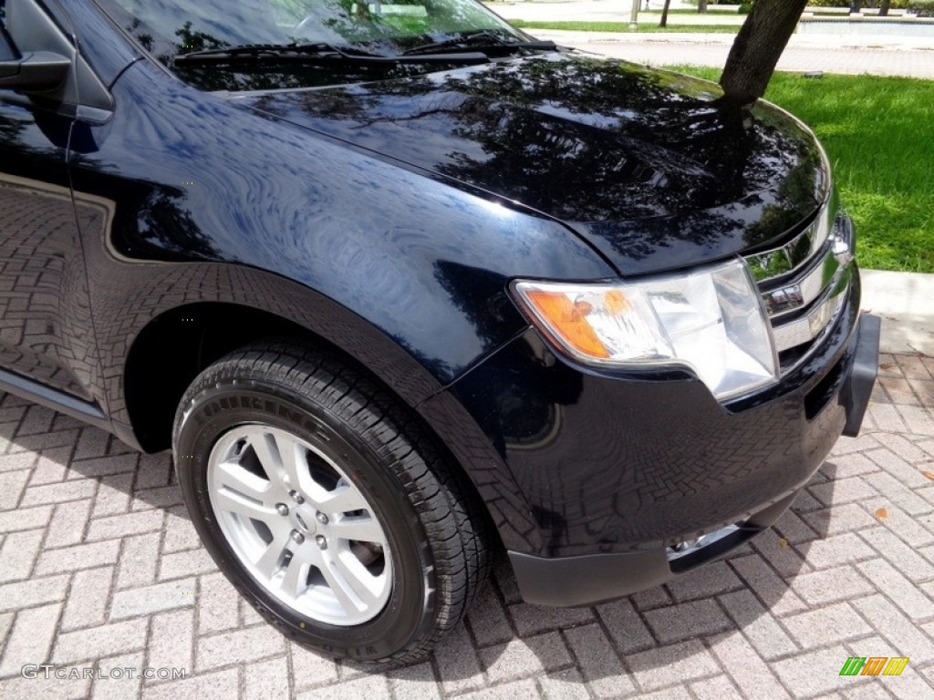 2008 Edge SEL AWD - Dark Ink Blue Metallic / Charcoal photo #43