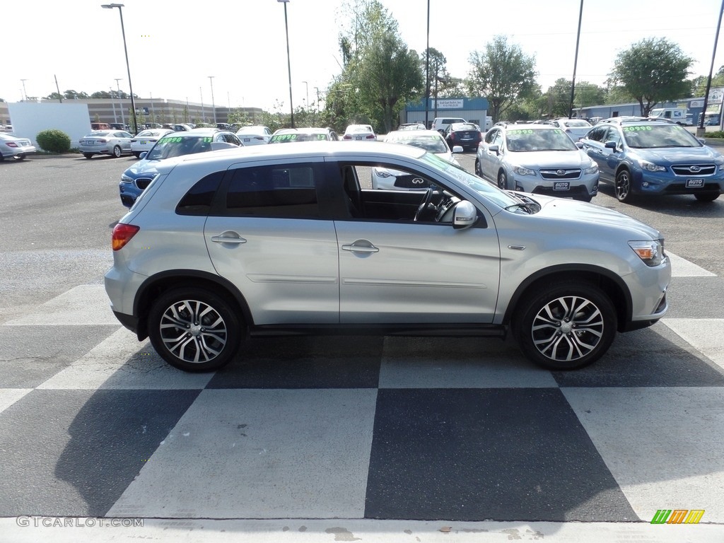 Alloy Silver Metallic 2018 Mitsubishi Outlander Sport ES Exterior Photo #129998826