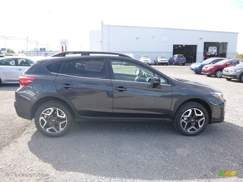 2019 Crosstrek 2.0i Limited - Dark Gray Metallic / Black photo #3