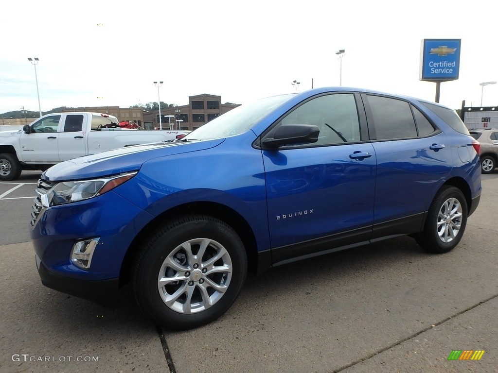 Kinetic Blue Metallic 2019 Chevrolet Equinox LS AWD Exterior Photo #129999344