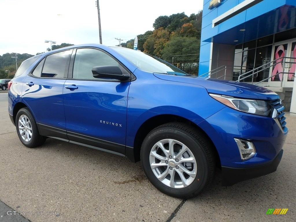 Kinetic Blue Metallic 2019 Chevrolet Equinox LS AWD Exterior Photo #129999396