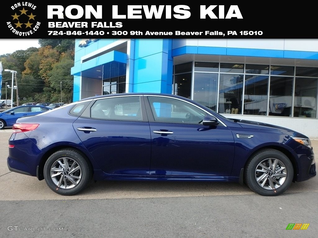 2019 Optima LX - Horizon Blue / Black photo #1