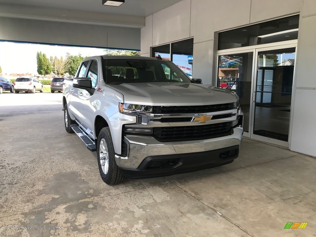 2019 Silverado 1500 LT Z71 Crew Cab 4WD - Silver Ice Metallic / Jet Black photo #1