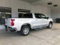 2019 Silver Ice Metallic Chevrolet Silverado 1500 LT Z71 Crew Cab 4WD  photo #3