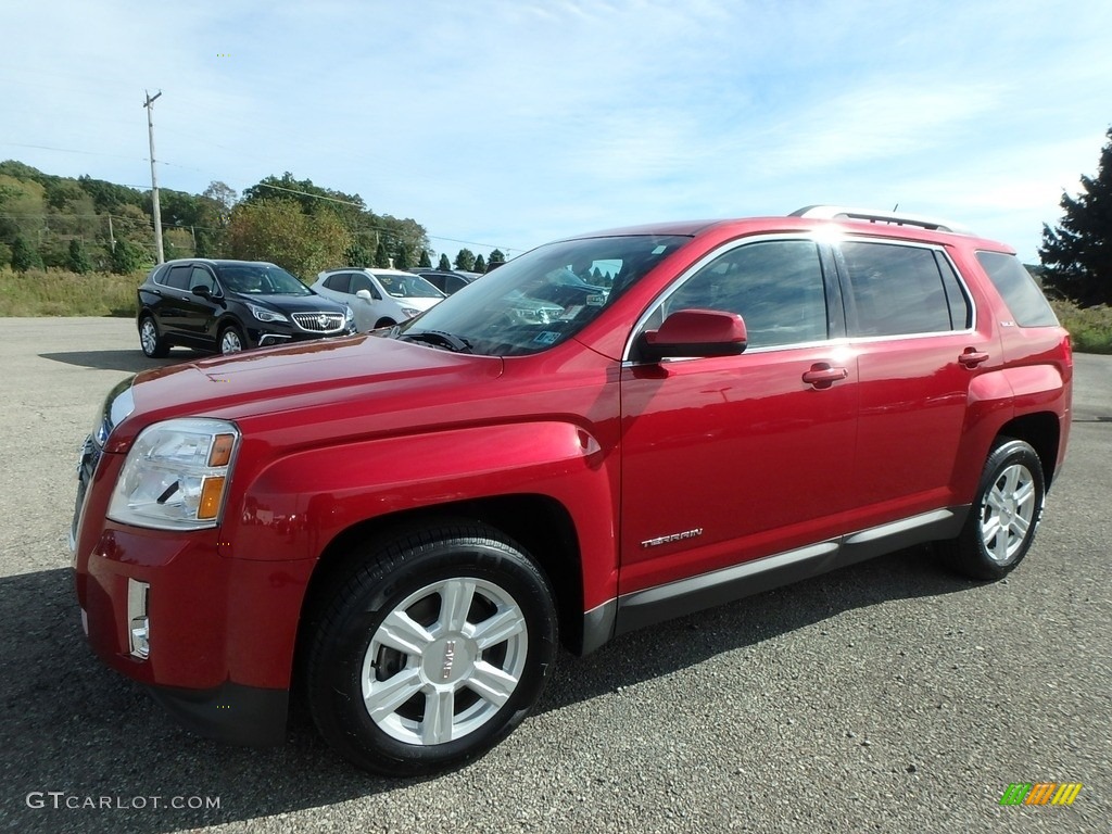 2014 Terrain SLE - Crystal Red Tintcoat / Jet Black photo #1
