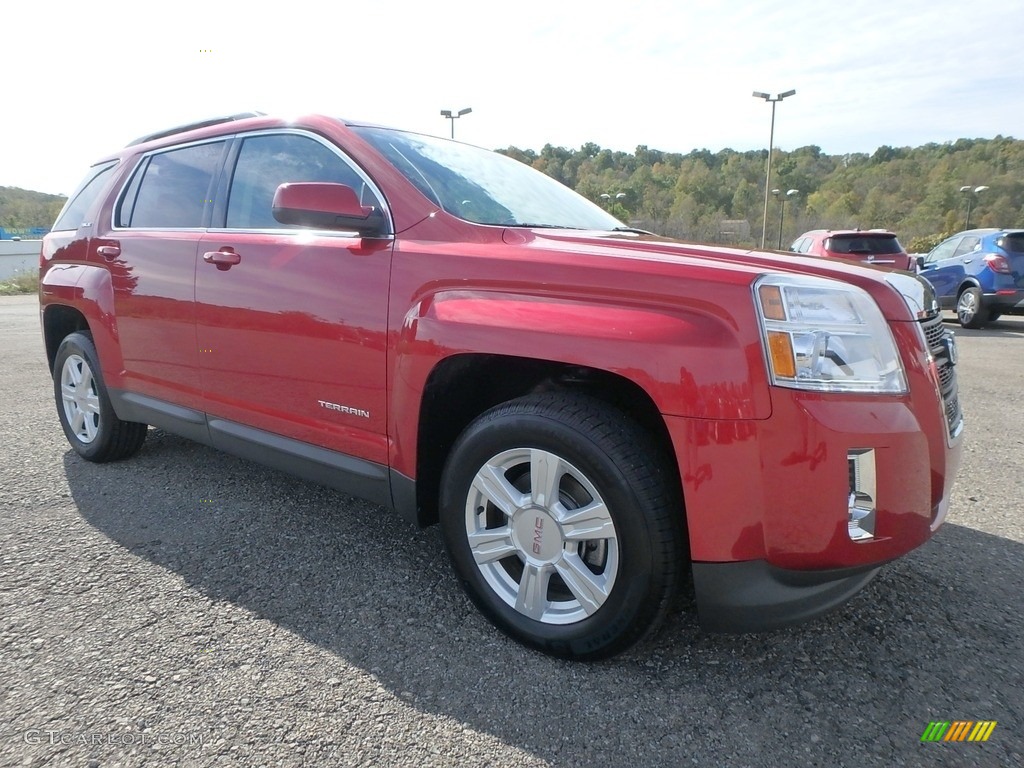 2014 Terrain SLE - Crystal Red Tintcoat / Jet Black photo #4