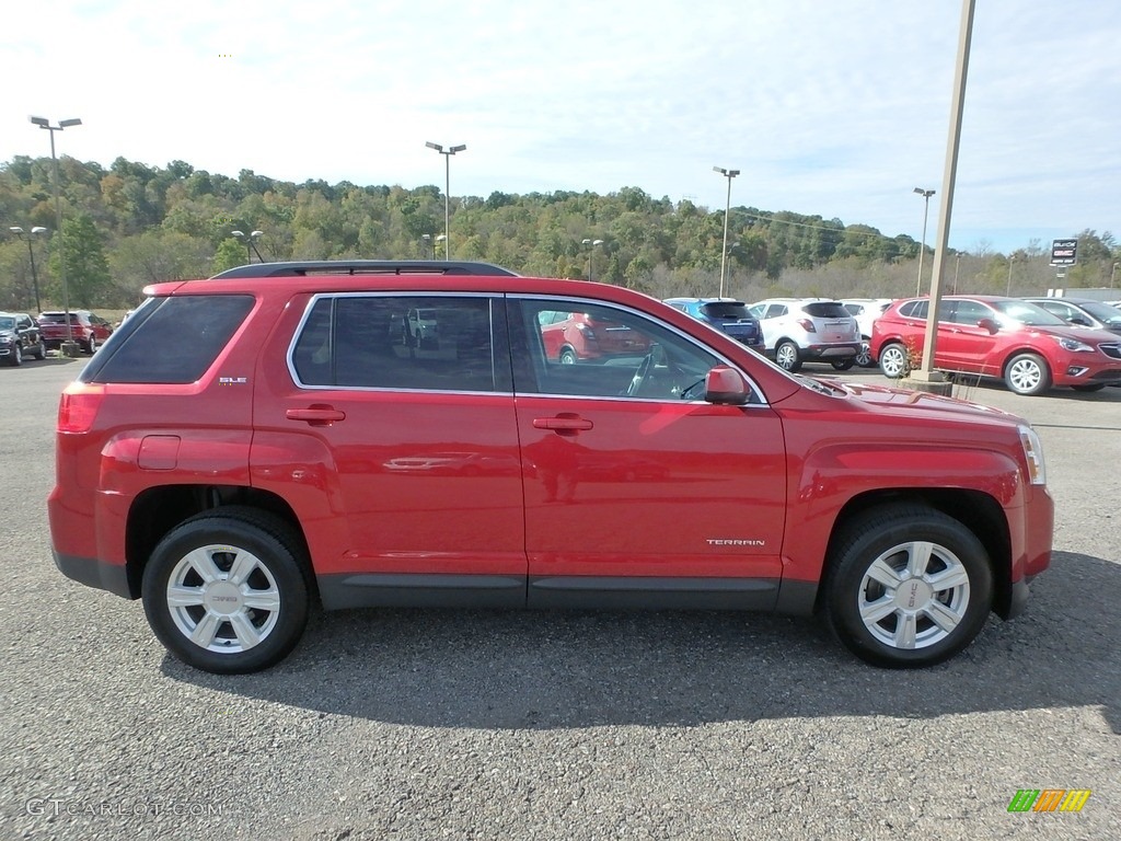 2014 Terrain SLE - Crystal Red Tintcoat / Jet Black photo #5