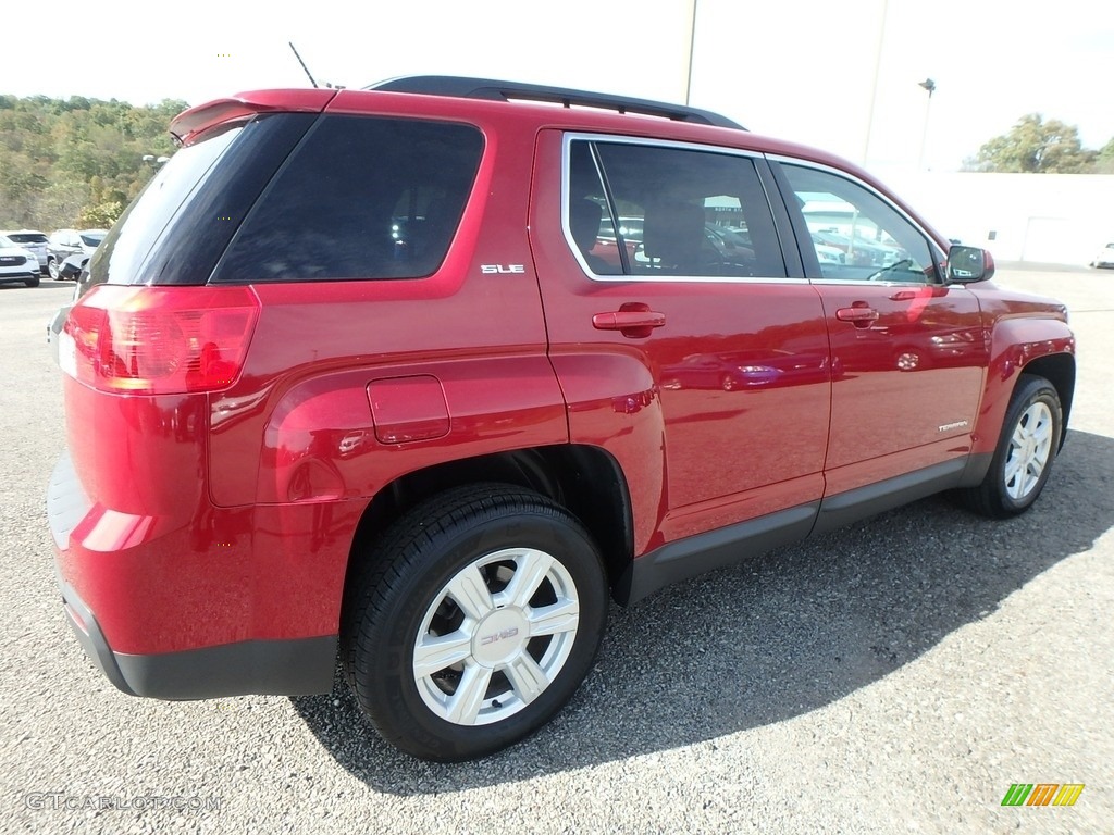 2014 Terrain SLE - Crystal Red Tintcoat / Jet Black photo #9