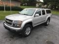 2011 Sheer Silver Metallic Chevrolet Colorado LT Crew Cab 4x4  photo #1