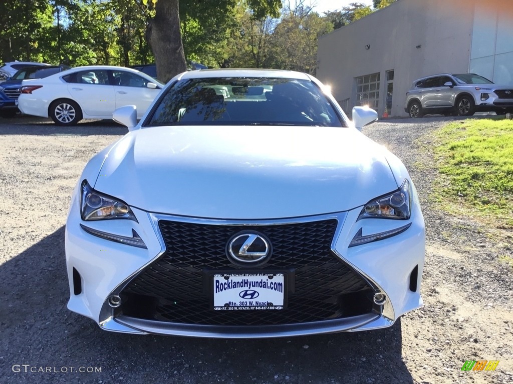 2016 RC 300 F Sport AWD Coupe - Ultra White / Rioja Red photo #2