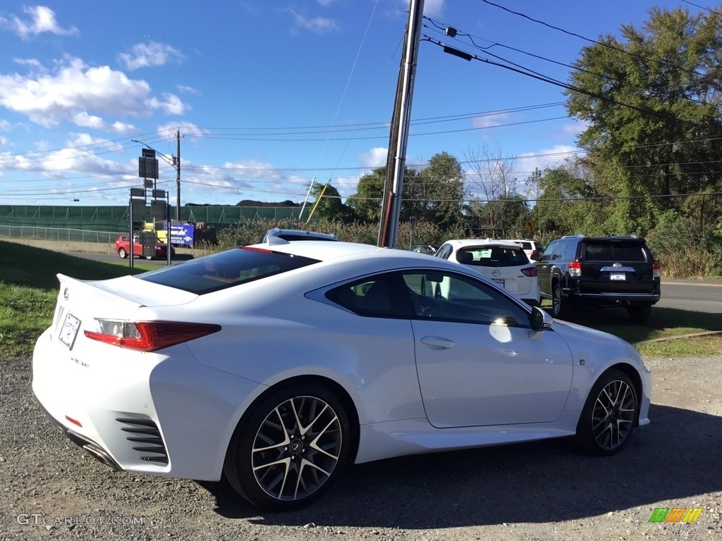 2016 RC 300 F Sport AWD Coupe - Ultra White / Rioja Red photo #4