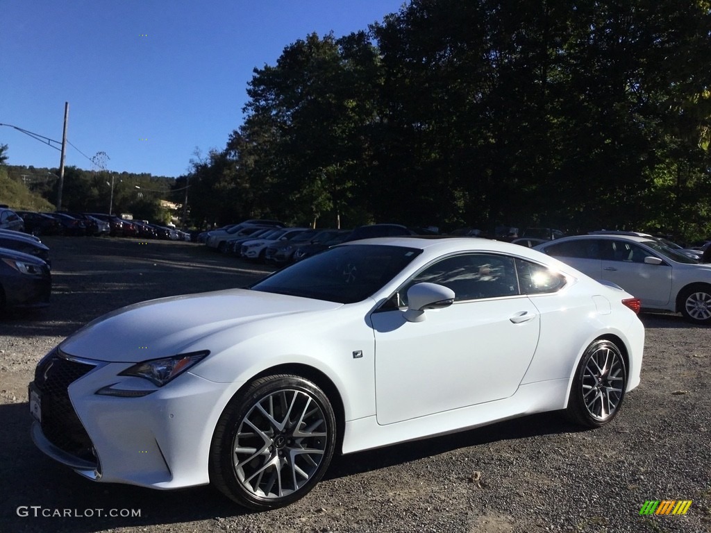 2016 RC 300 F Sport AWD Coupe - Ultra White / Rioja Red photo #7
