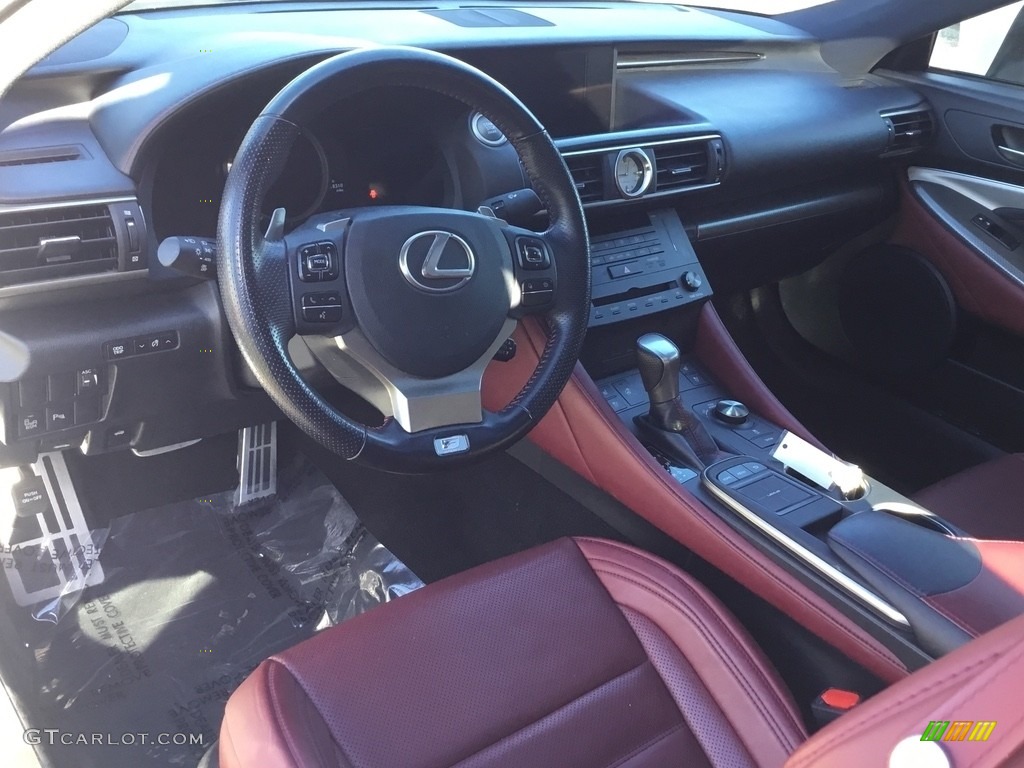 2016 RC 300 F Sport AWD Coupe - Ultra White / Rioja Red photo #10