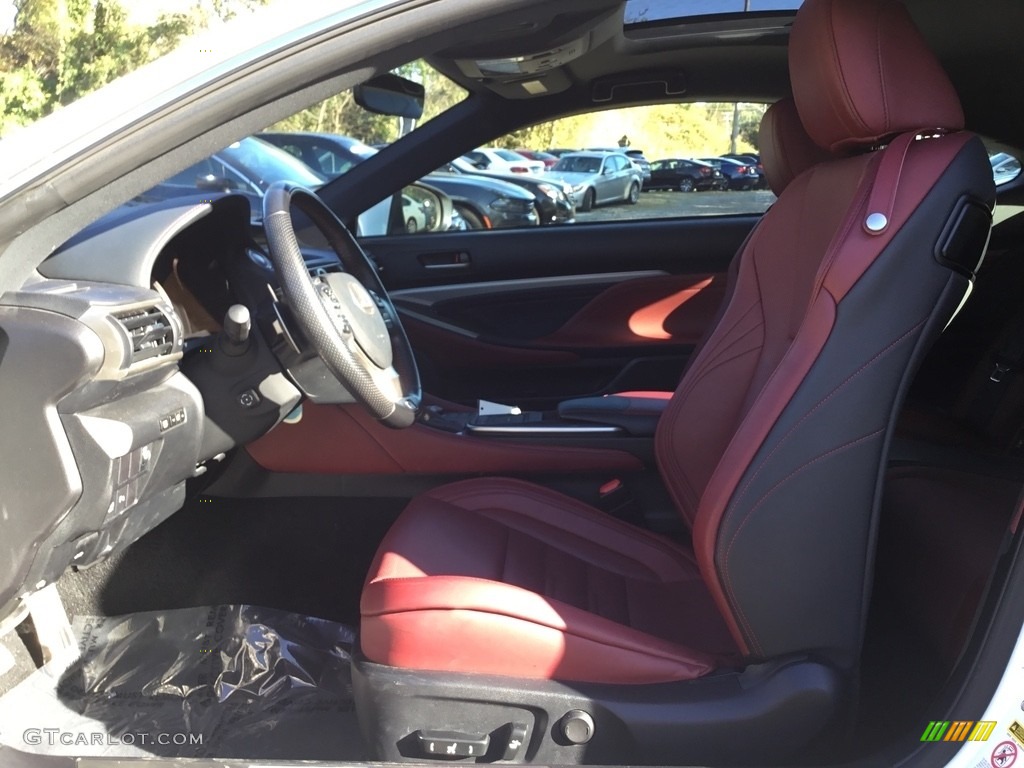 2016 RC 300 F Sport AWD Coupe - Ultra White / Rioja Red photo #11