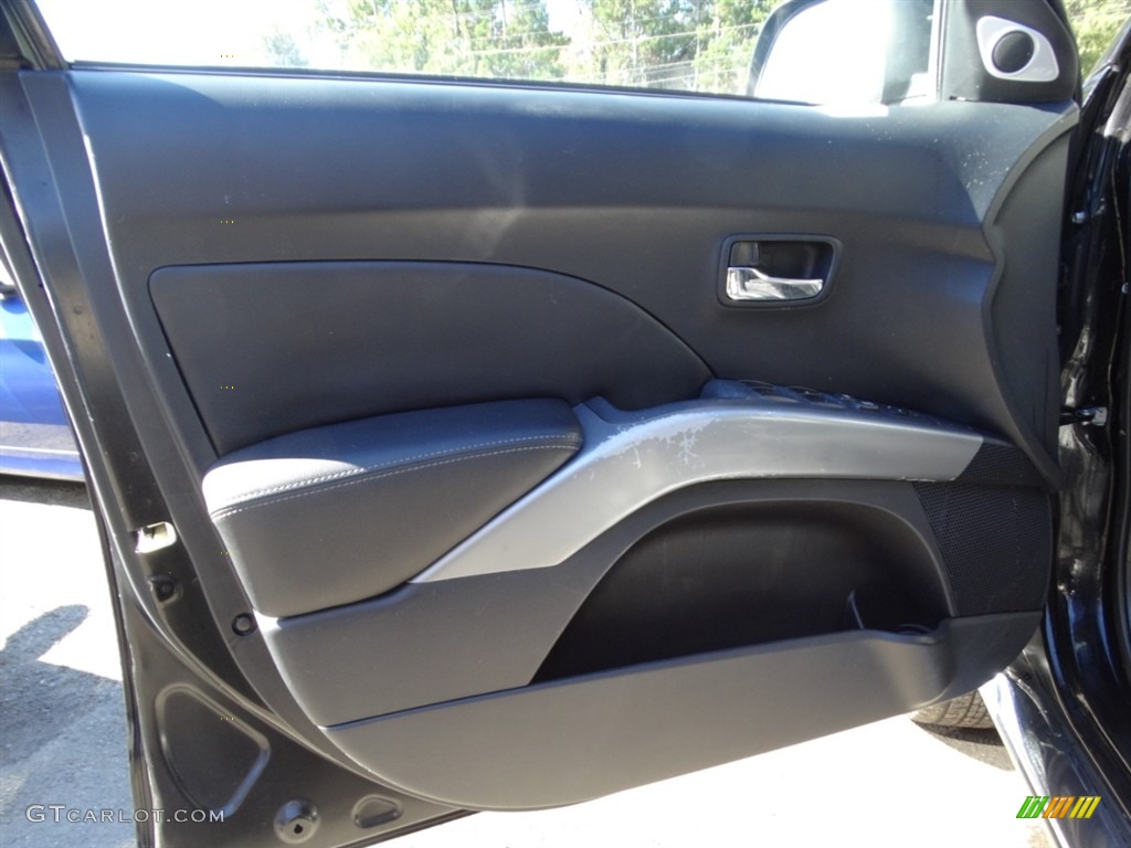 2009 Outlander XLS 4WD - Labrador Black Pearl / Black photo #8