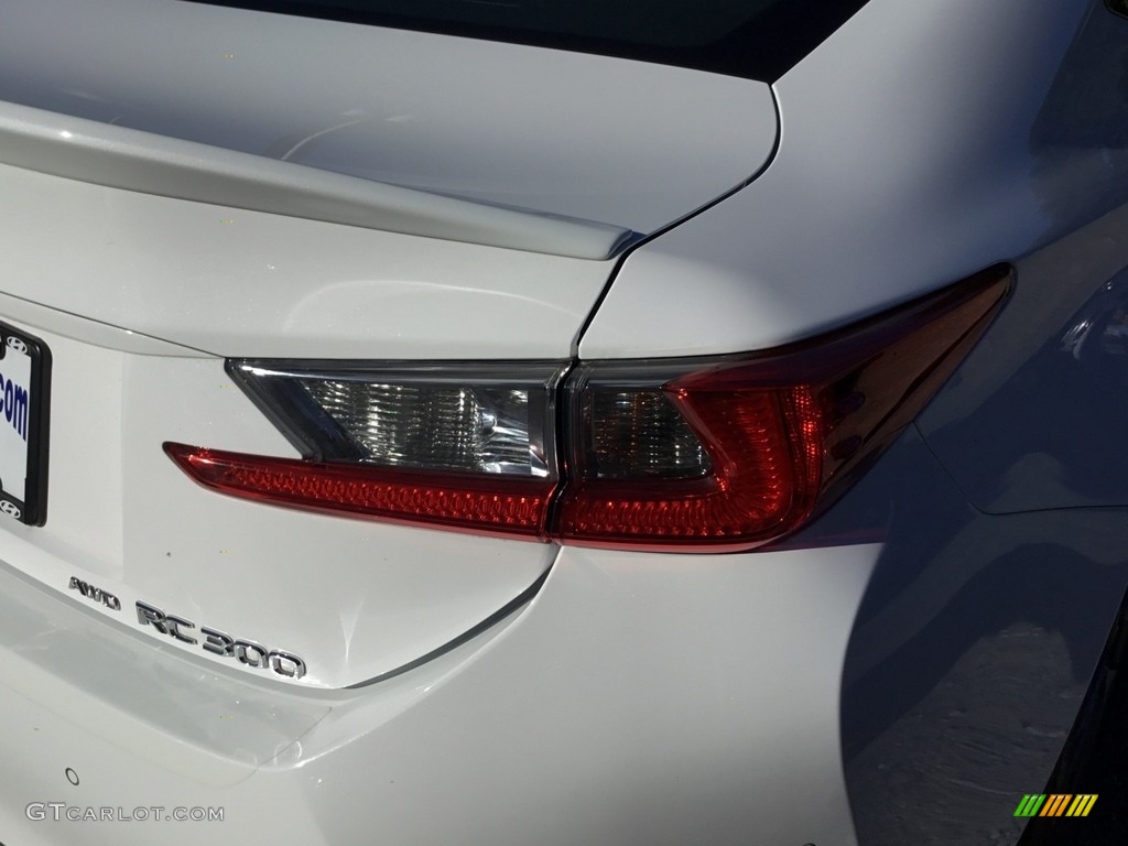 2016 RC 300 F Sport AWD Coupe - Ultra White / Rioja Red photo #22
