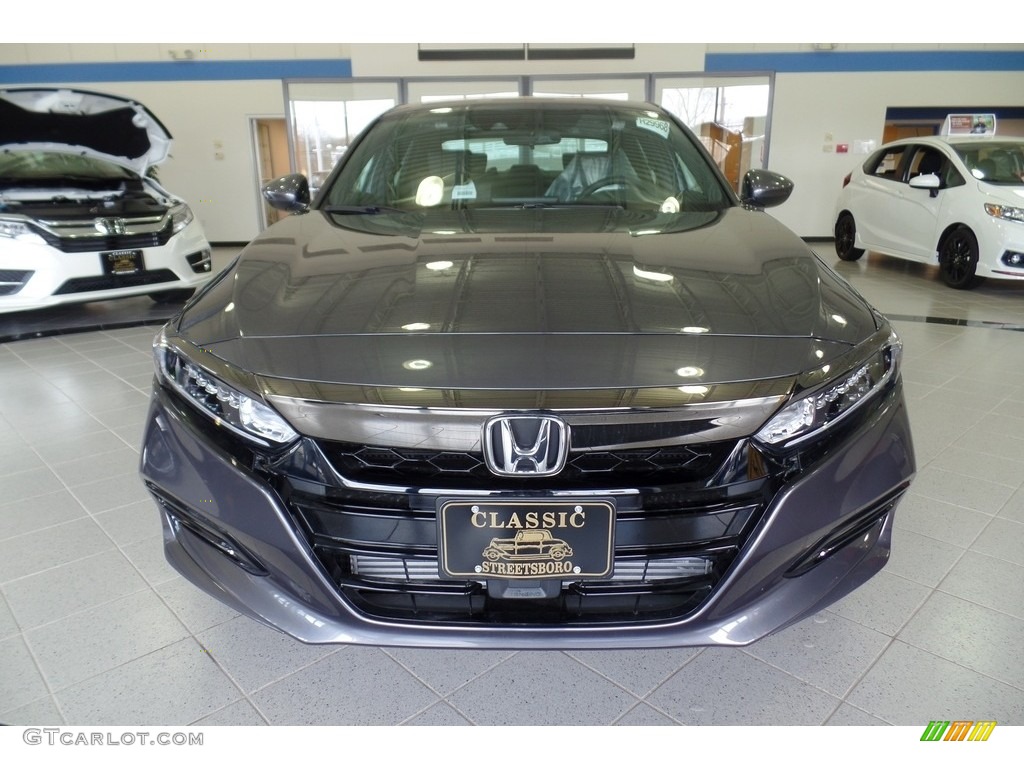 2018 Accord Sport Sedan - Modern Steel Metallic / Black photo #2