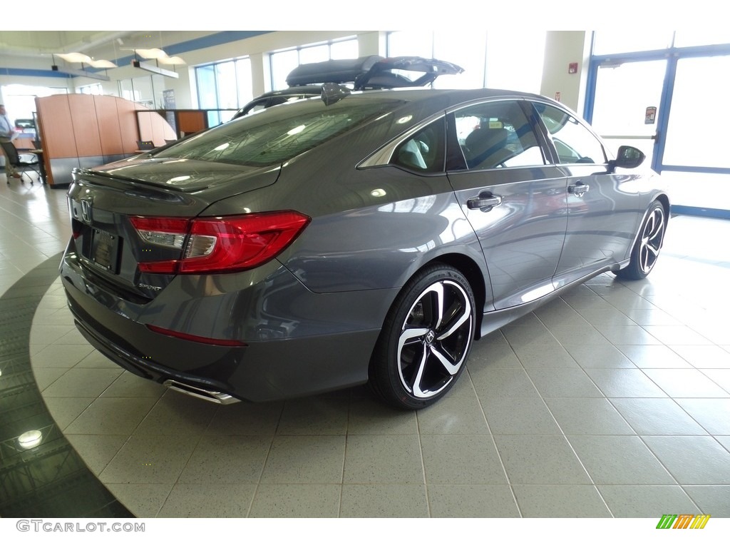 2018 Accord Sport Sedan - Modern Steel Metallic / Black photo #5