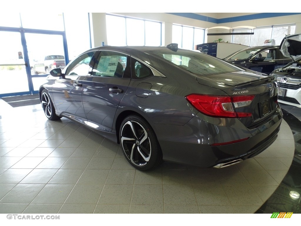 2018 Accord Sport Sedan - Modern Steel Metallic / Black photo #7