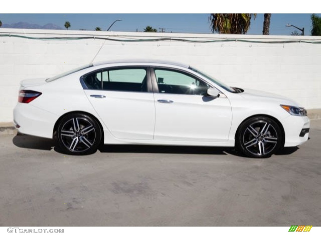 2016 Accord Sport Sedan - White Orchid Pearl / Black photo #9