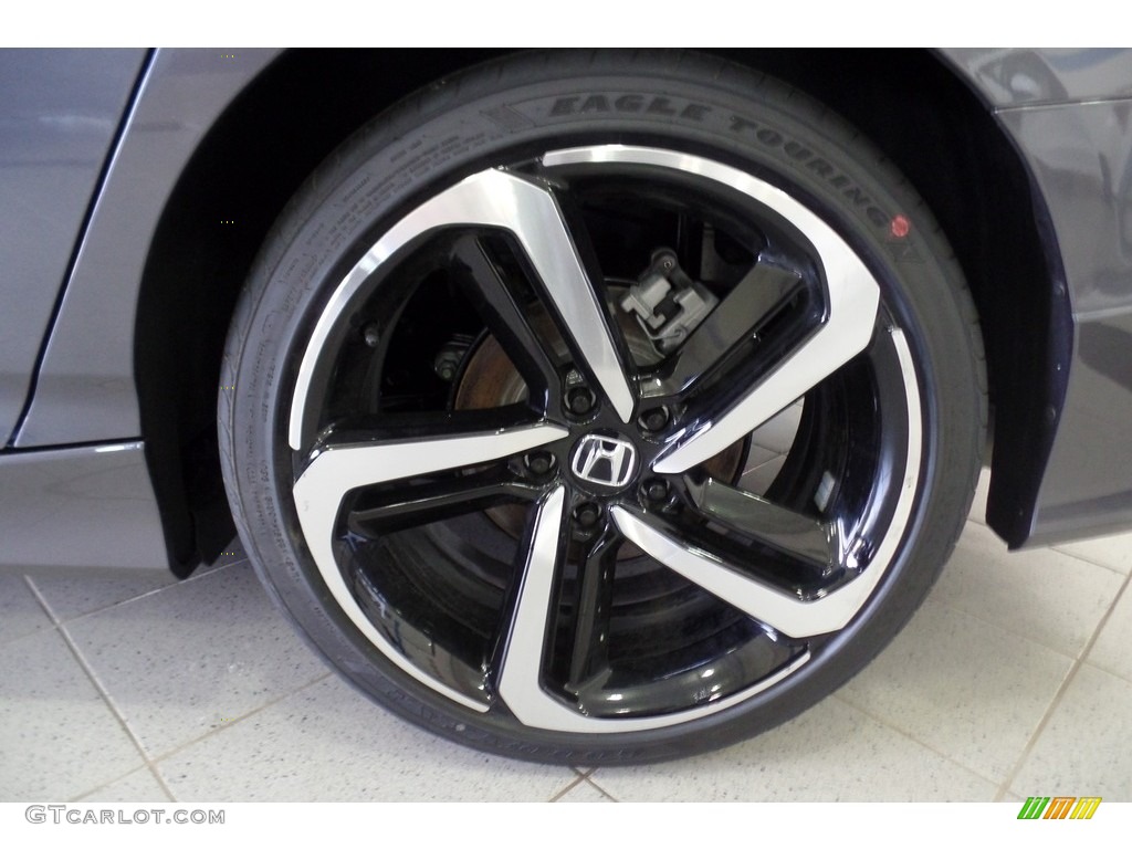 2018 Accord Sport Sedan - Modern Steel Metallic / Black photo #21