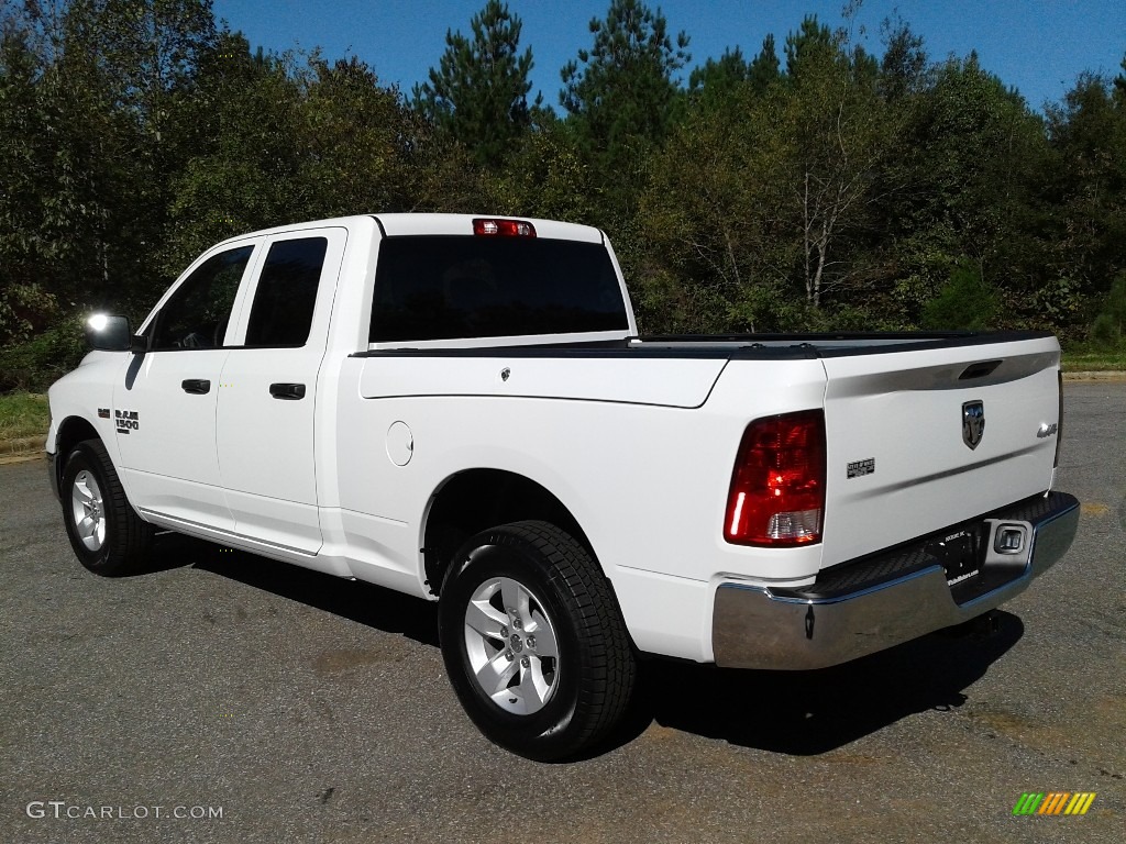 2019 1500 Classic Tradesman Quad Cab 4x4 - Bright White / Black/Diesel Gray photo #8