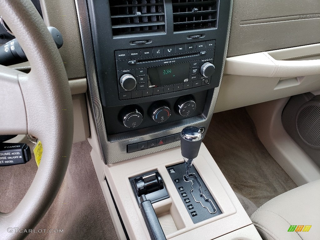 2008 Liberty Sport 4x4 - Inferno Red Crystal Pearl / Pastel Pebble Beige photo #14