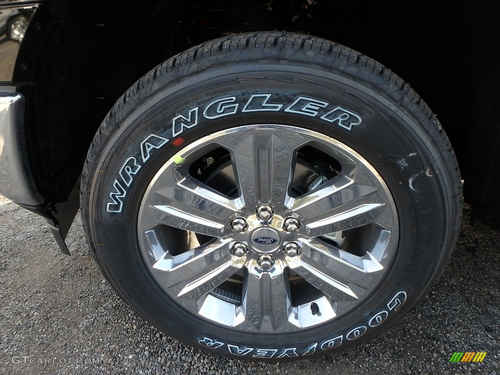 2018 F150 XLT SuperCrew 4x4 - Shadow Black / Earth Gray photo #9